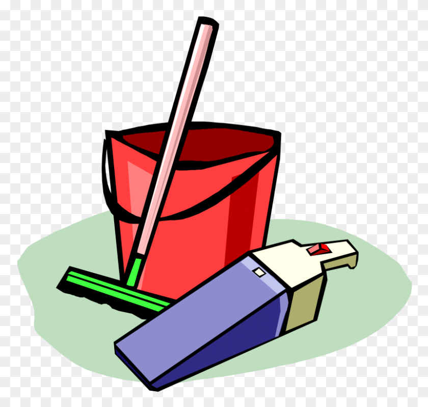800x758 House Cleaning Clip Art - What Happened To Clipart