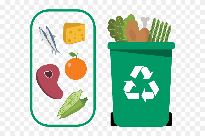 750x500 House Clearance - Food Waste Clipart