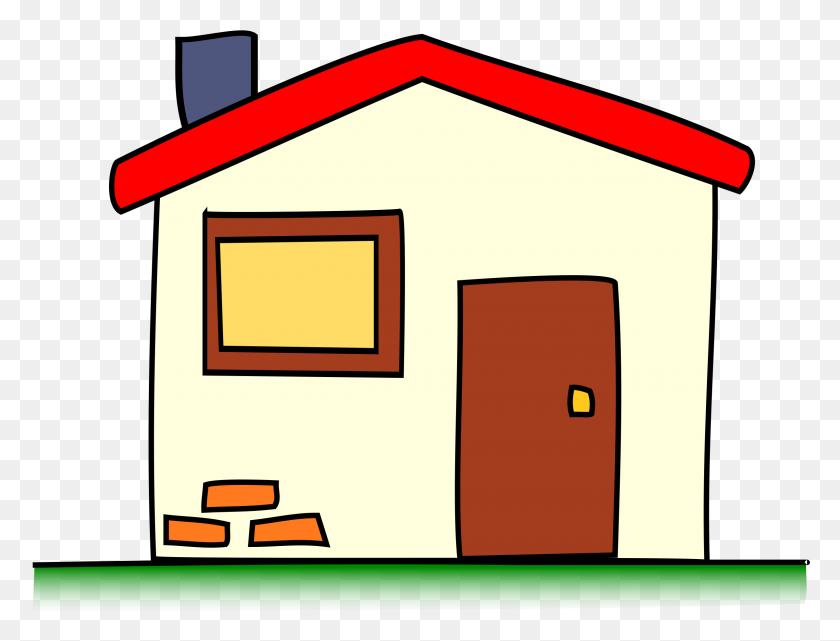 2400x1788 House Clipart - Mortgage Clipart
