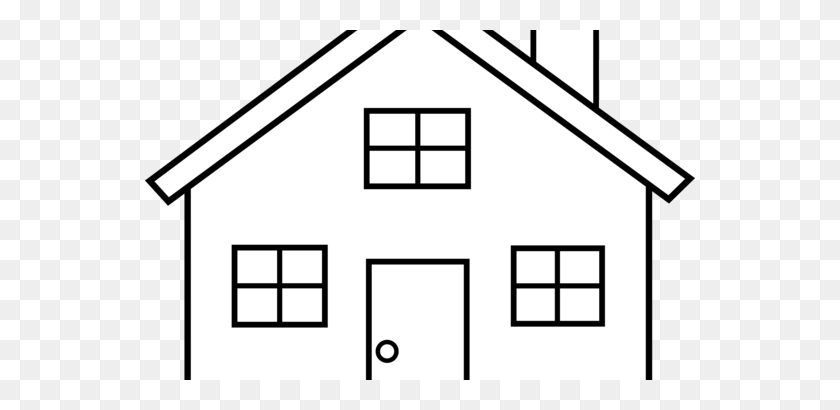 550x350 House Clipart Black And White Look At House Black And White Clip - Row Of Houses Clipart