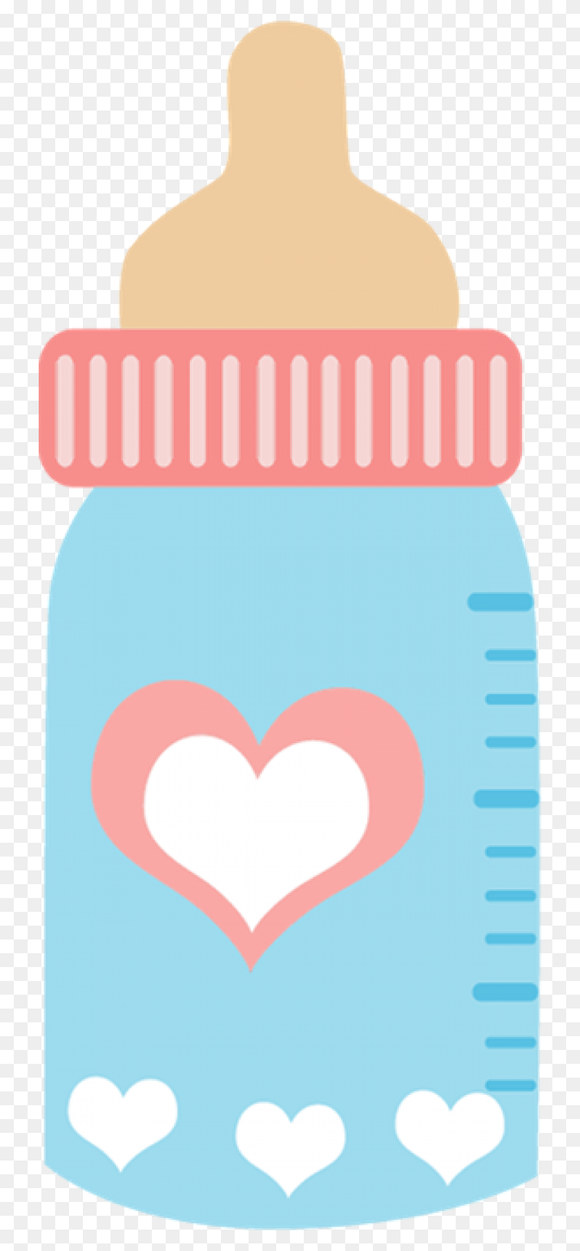 728x1751 House Clipart Online Download Free Download Clip Art Wallpaper - Pink Baby Bottle Clipart
