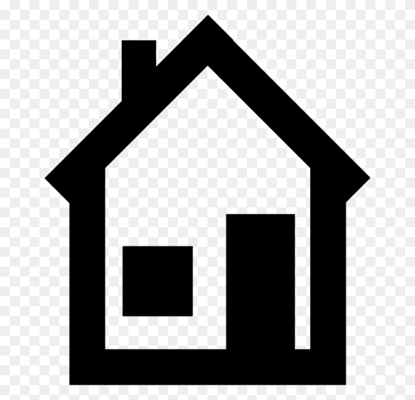 660x750 House Computer Icons Home Download - Gingerbread House Clipart Black And White
