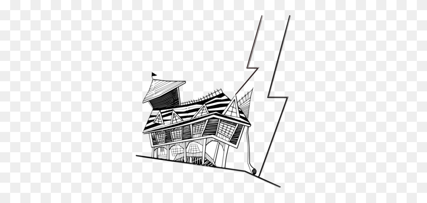 305x340 House Drawing Pixel Art Computer Icons Roof - Roof Clipart Black And White