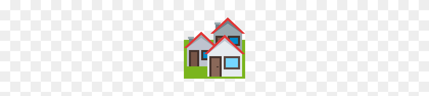 128x128 House Emoji - House Emoji PNG