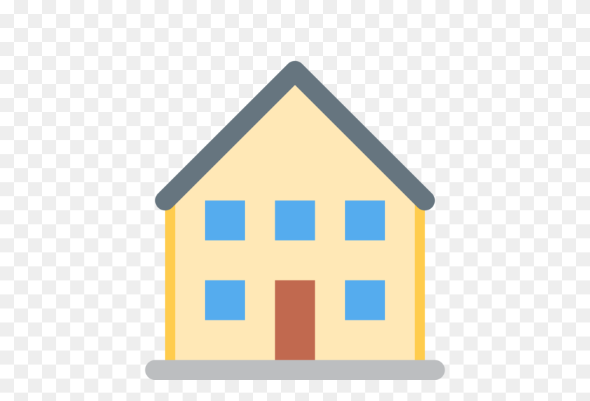 512x512 Casa Emoji - Casa Emoji Png