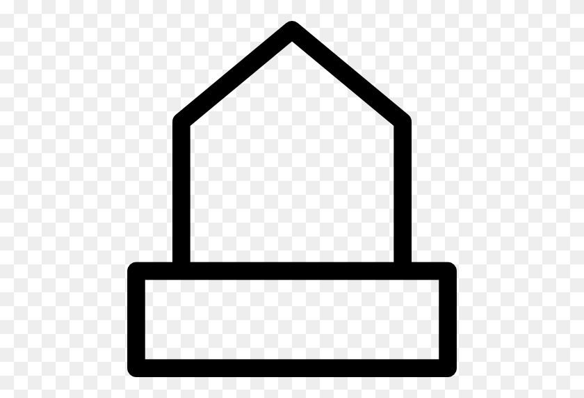512x512 House Icon - House Silhouette PNG