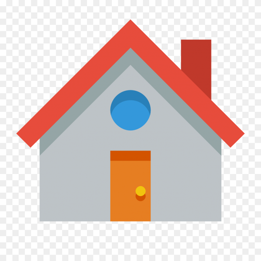 1024x1024 House Icon Small Flat Iconset Paomedia - Icon PNG