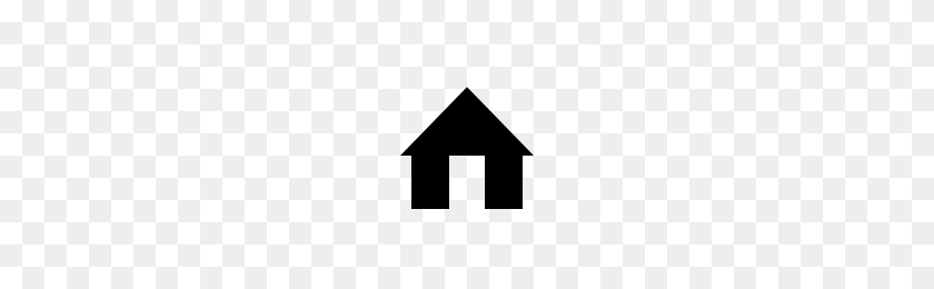 200x200 House Icons Noun Project - House Icon PNG