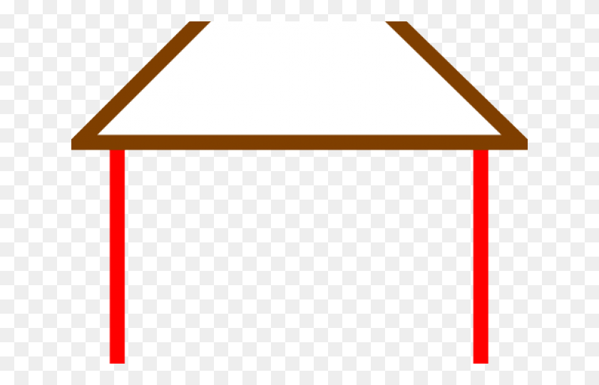 640x480 House Outline Cliparts - House Outline PNG