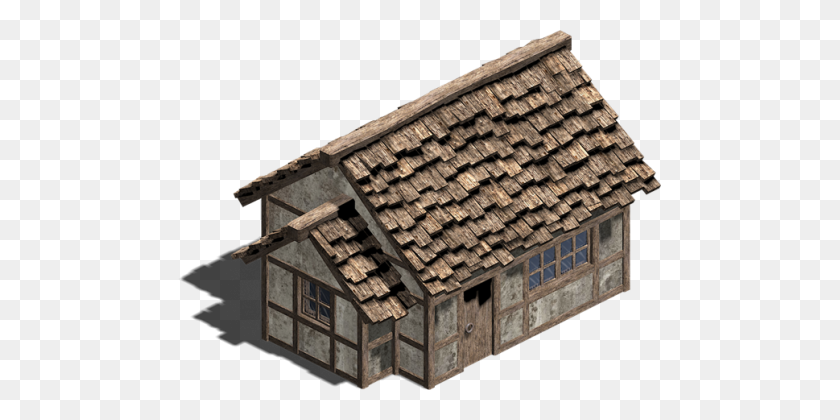 483x360 House Png - Shack PNG