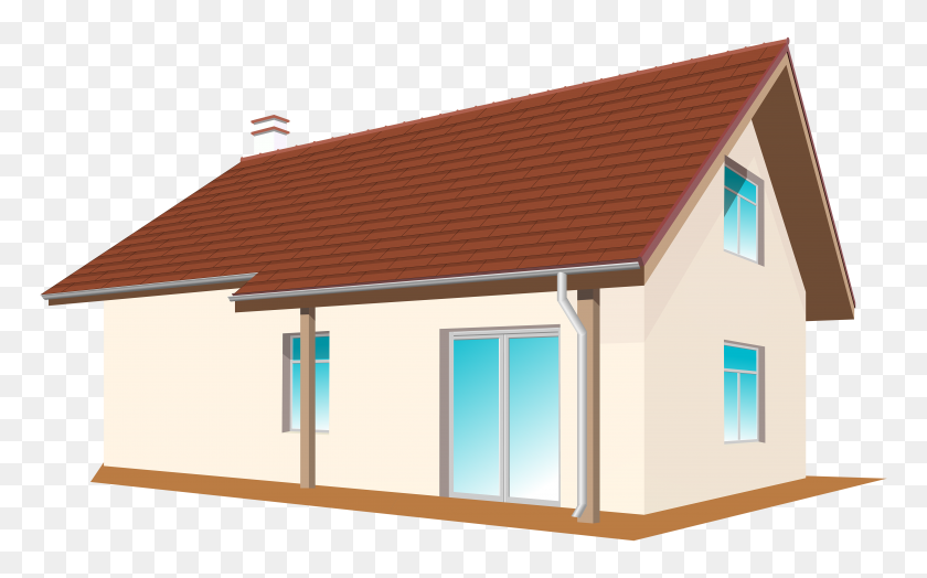 5000x2978 House Png Clip Art - Shed Clipart