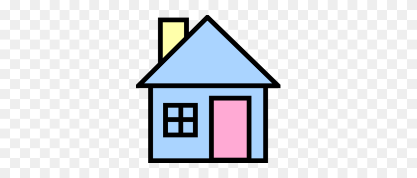 291x300 House Png Images, Icon, Cliparts - Blue House Clipart