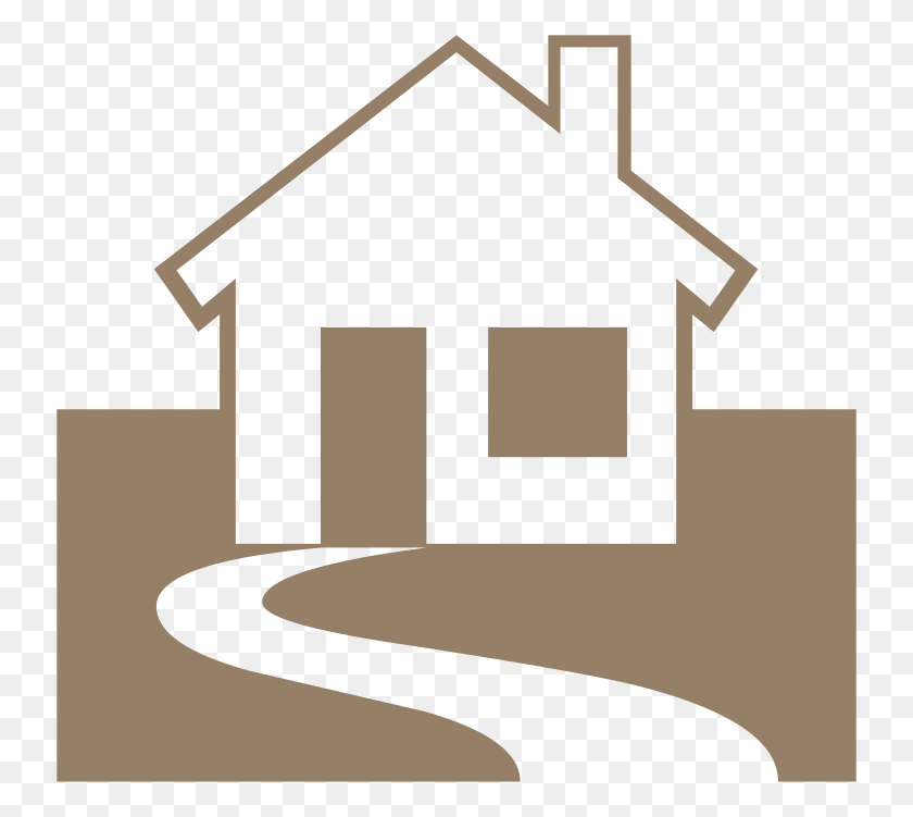744x691 House Silhouette - House Silhouette PNG