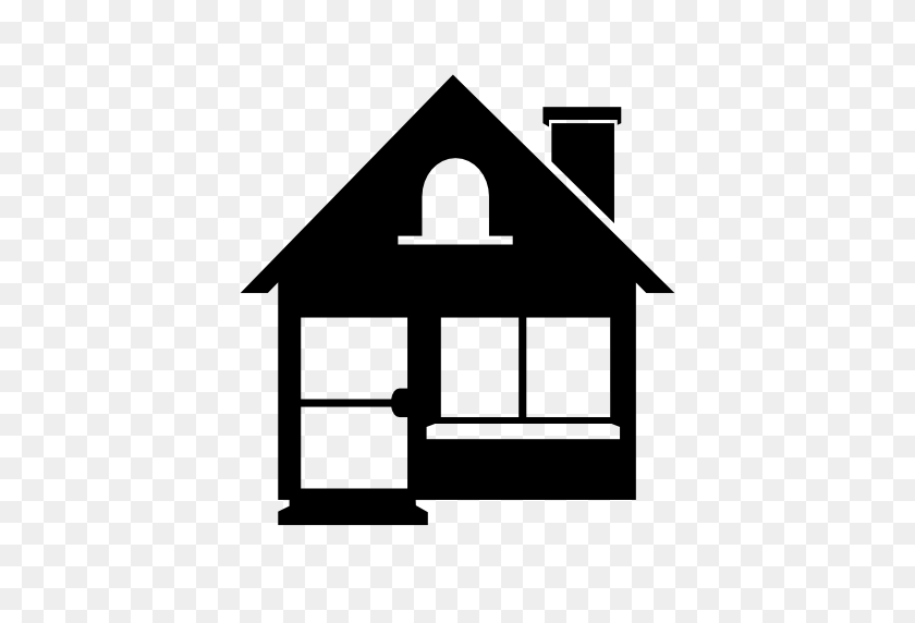 512x512 House Silhouette Clipart Free Vectors Make It Great! - Roof Clipart Black And White