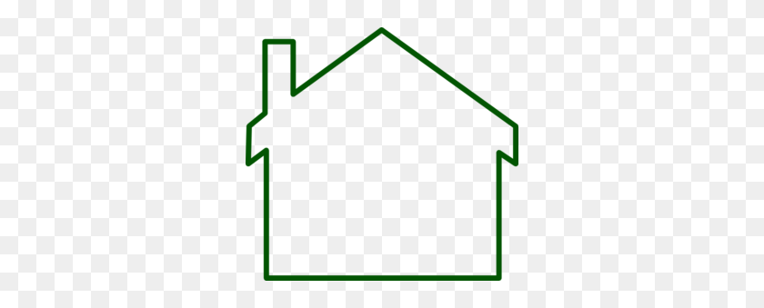 300x279 House Siloete Clip Art - Construction Logo Clipart