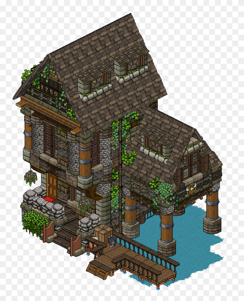 798x1000 House Wip - Ruins PNG