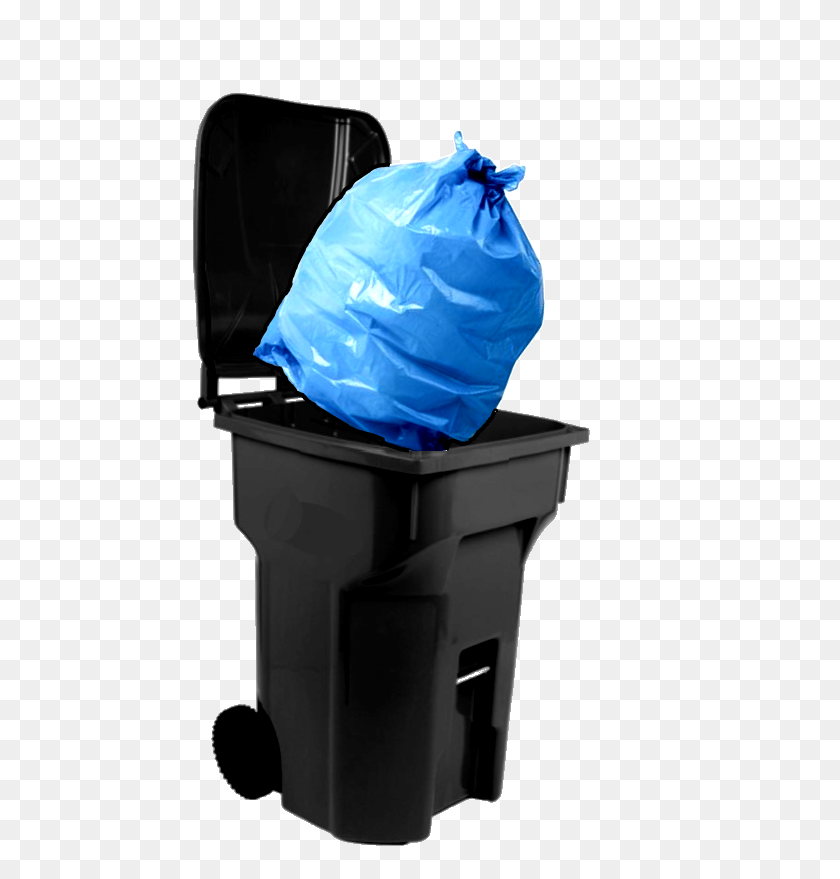 508x819 Household Garbage - Trash Bag PNG