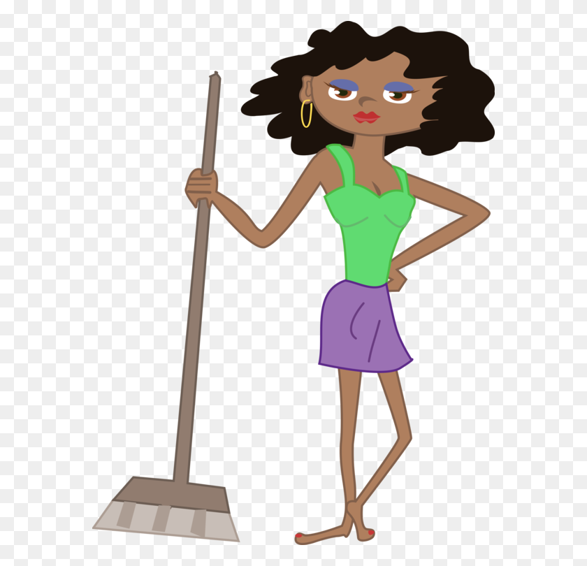 576x750 Housekeeper Cleaner Maid Service Housekeeping - Woman Cleaning Clipart