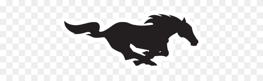 461x200 Houston - Mustang Logo PNG