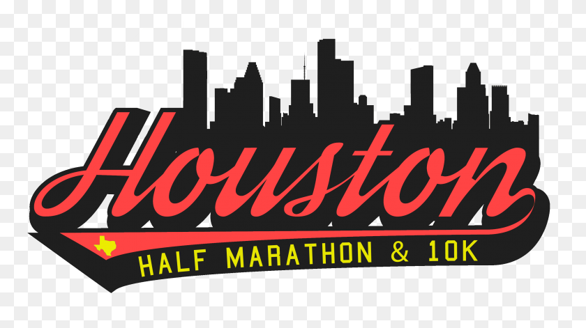3234x1705 Houston Half - Houston Skyline Clipart