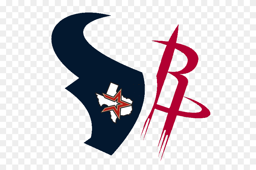 545x498 Houston Rockets Texans Astros - Logotipo De Los Rockets Png