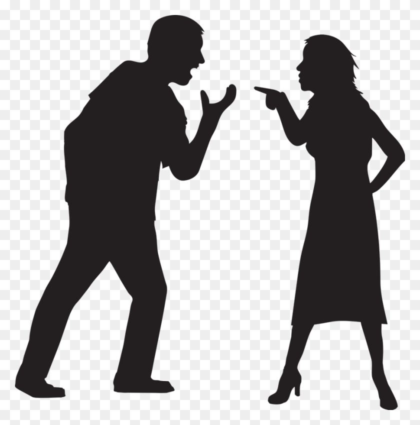900x912 How Jealousy Destroys Relationships - People Arguing Clipart