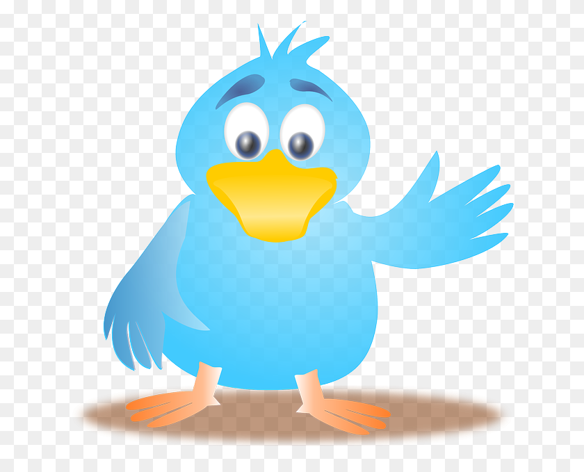 640x619 How Not To Look Like A Twit On Twitter - Tweet Clipart