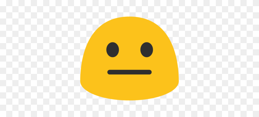 320x320 How The Android O Emoji Would Look If It Were Flat Android - Facebook Emojis PNG