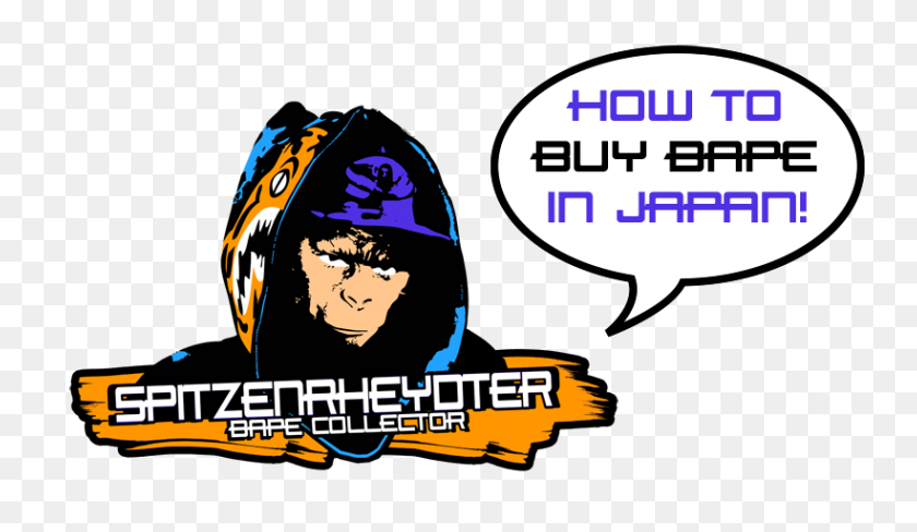 820x450 How To Buy In Japan! Spitzenrheydter - Bape Logo PNG