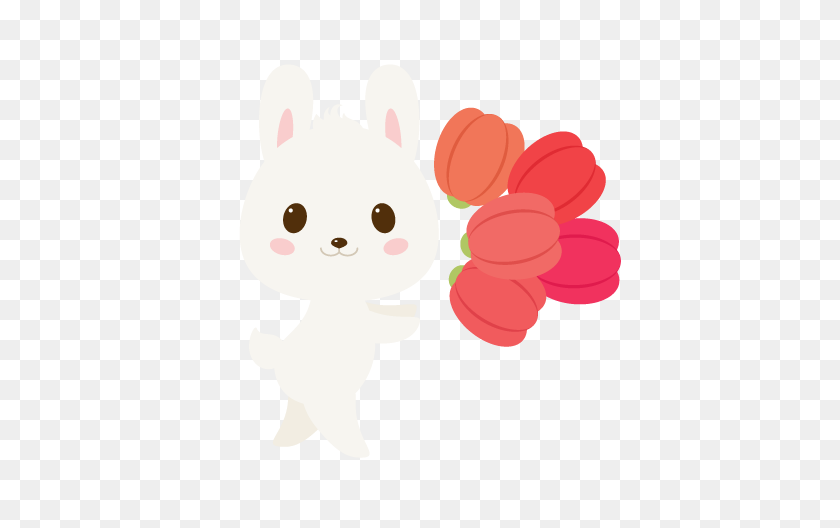 600x468 How To Create A Cute Spring Rabbit In Adobe Illustrator - Bunny Outline Clipart