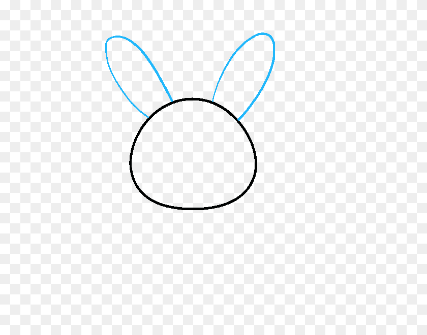 678x600 How To Draw A Bunny Really Easy Drawing Tutorial Easy Drawing - Bunny Hopping Clipart