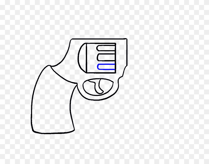 678x600 How To Draw A Cartoon Revolver In A Few Easy Steps Easy Drawing - Speedy Gonzales Clip Art