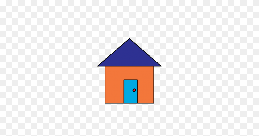 215x382 How To Draw A House, Building, Kids, Easy Step - Kids Building Clipart