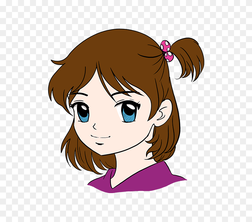 How To Draw An Anime Girl Face Anime Girl Face Png Stunning