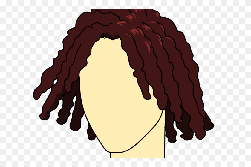 How To Draw Male Hairstyle Pop Path - Dreadlocks PNG - FlyClipart