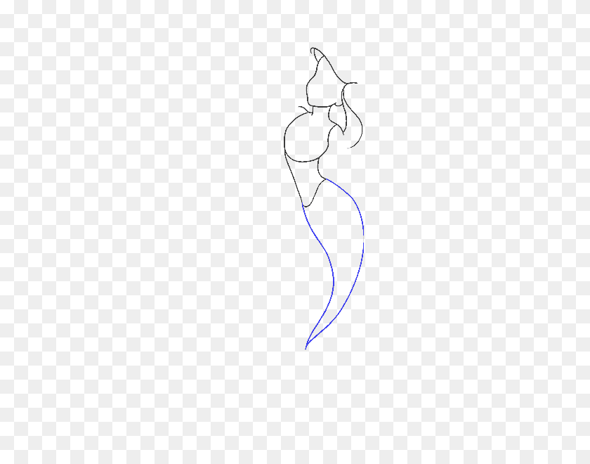 678x600 How To Draw Mermaid Ariel In A Few Easy Steps Easy Drawing Guides - Mermaid Fin Clipart