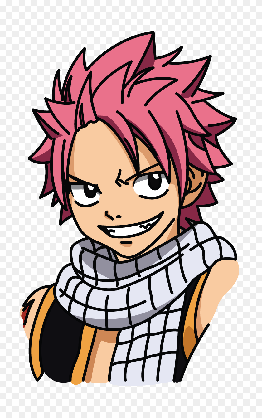 720x1280 How To Draw Natsu, Fairy Tail, Anime, Easy Step - Fairy Tail PNG