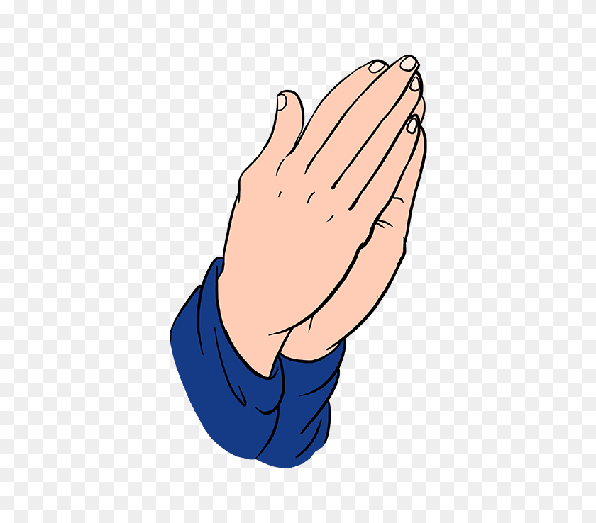 680x678 Как Нарисовать Руки Молящегося - Руки Молящегося Png