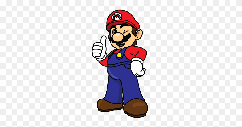 215x382 How To Draw Super Mario From Nintendo, Video Games,, Easy Step - Super Mario World PNG