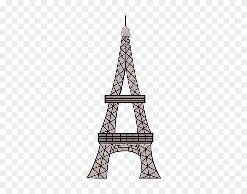678x600 How To Draw The Eiffel Tower In A Few Easy Steps Easy Drawing Guides - Tour Eiffel Clipart