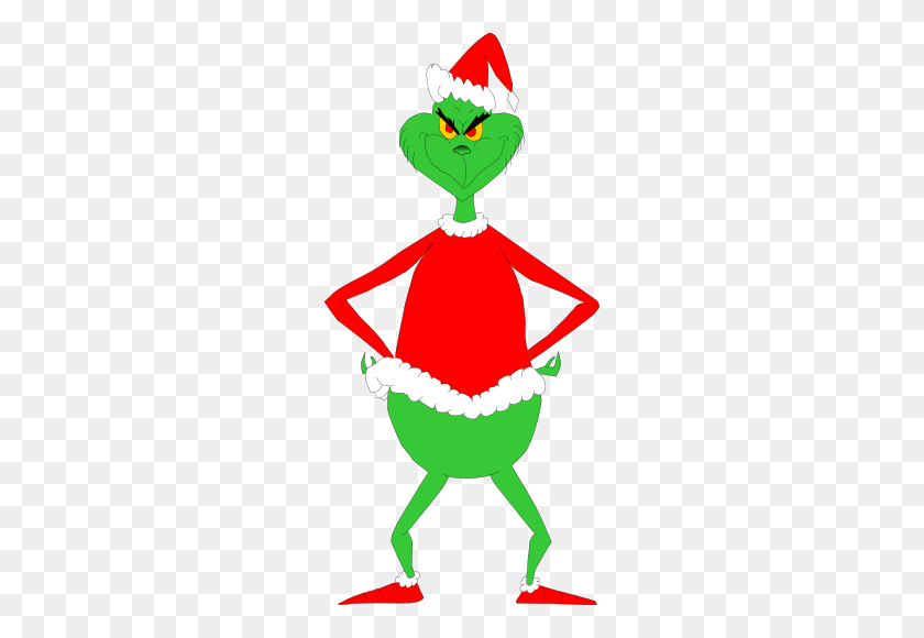 250x520 How To Draw The Grinch Feltmagnet - Cindy Lou Who Clipart