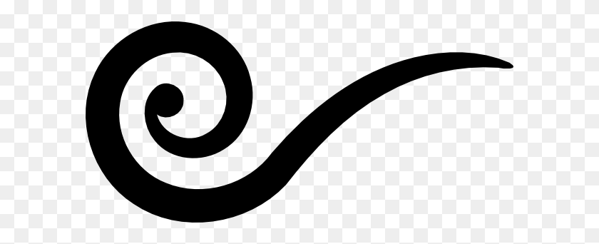 600x282 How To Draw Wind Swirls - Gust Of Wind Clipart