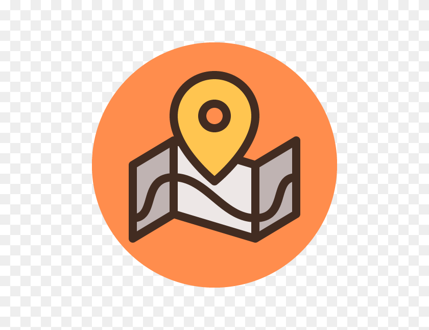 586x586 How To Easily Create A Map Icon In Adobe Illustrator - Fantasy Map Icons PNG