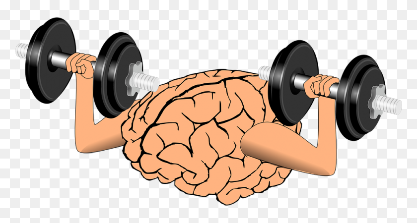 960x480 How To Make Your Brain More Productive - Strength Training Clipart