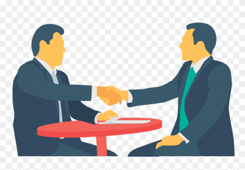 1017x684 How To Prepare For Professional Interview - Conversation Between Two People Clipart