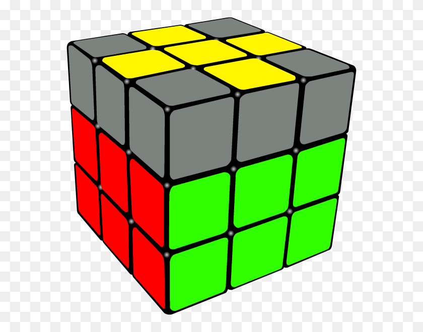 600x600 Как Собрать Кубик Рубика Полное Руководство Для Начинающих - Соединение Кубиков Клипарт