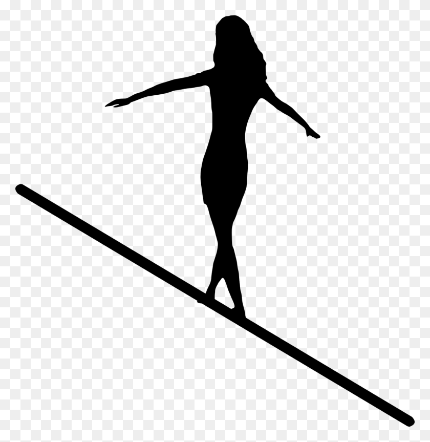1242x1280 How To Stop Being The Tightrope Walker When Your Life Feels Like - Tightrope Walker Clipart