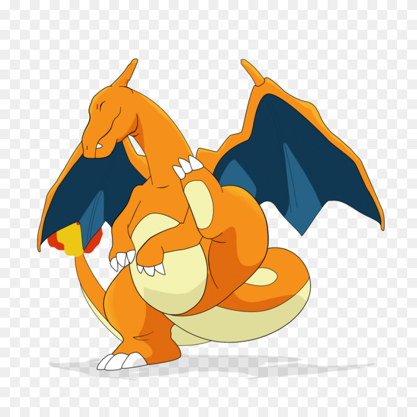 894x894 ¿Qué Tan Bien Conoces A Pokémon - Charizard Clipart