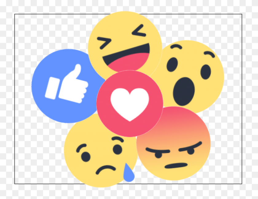 2042x1542 How Your Reactions On Facebook Shape Your Timeline, Printed - Facebook Reactions PNG