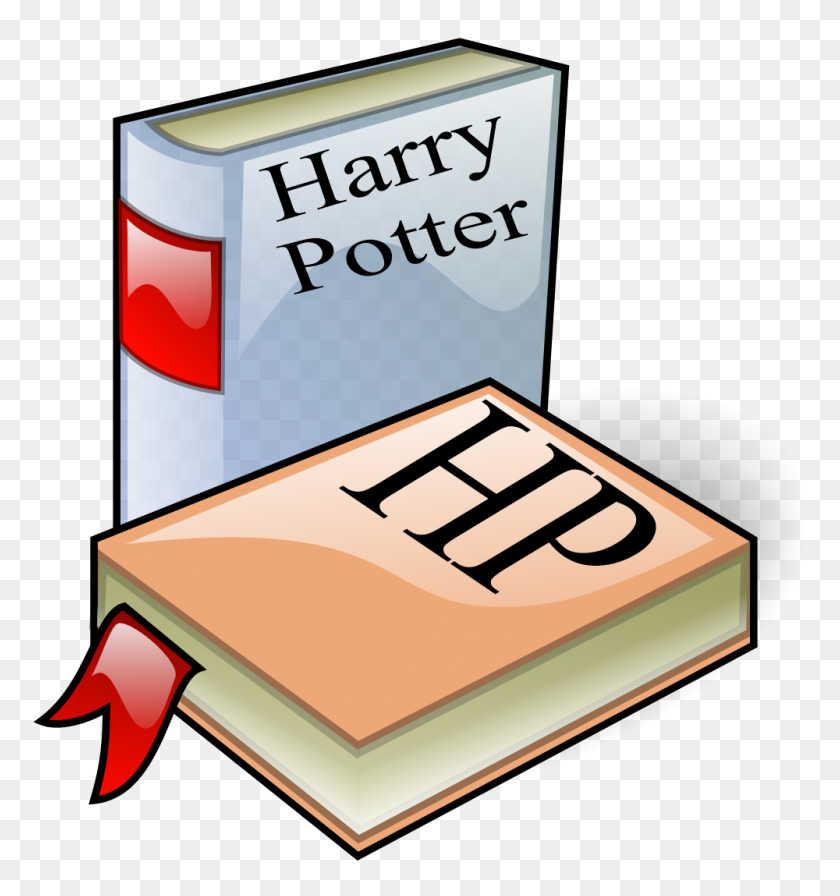 1000x1072 Hp Books - Imágenes Prediseñadas De Harry Potter